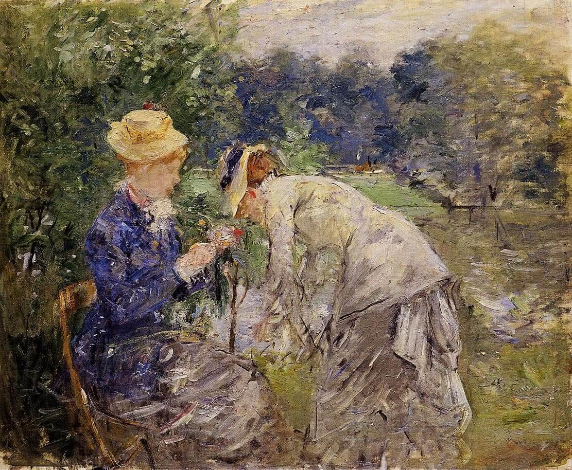 â€œW Lasku BoloÅ„skimâ€� - Berthe Morisot